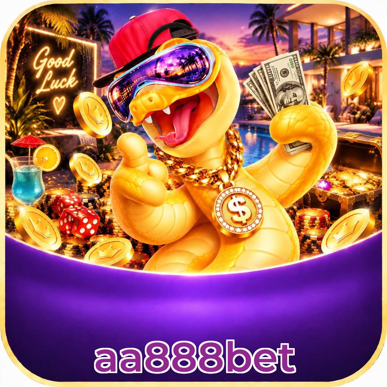 Logo aa888bet Loteria Online